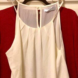 Mahina sheer spaghetti straps top